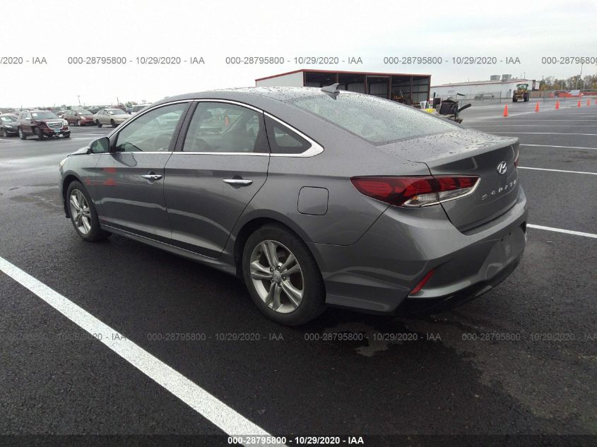 2018 HYUNDAI SONATA SEL 5NPE34AF9JH628294