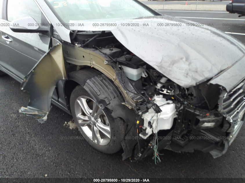 2018 HYUNDAI SONATA SEL 5NPE34AF9JH628294