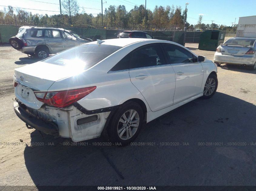2014 HYUNDAI SONATA GLS 5NPEB4AC1EH891068