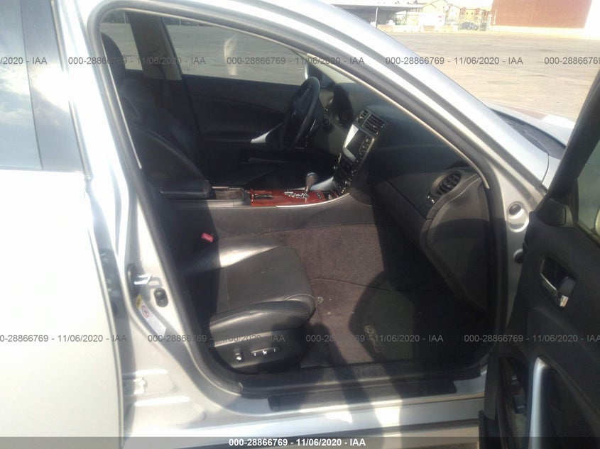 2007 LEXUS IS VIN: JTHBE262372012929