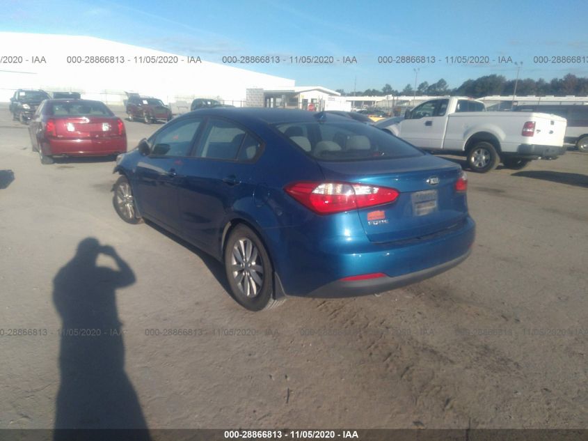 2014 KIA FORTE LX KNAFX4A62E5181500