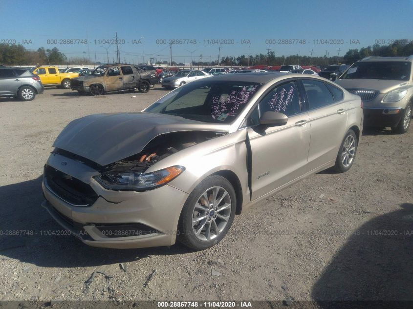 2017 FORD FUSION HYBRID SE 3FA6P0LU3HR216981