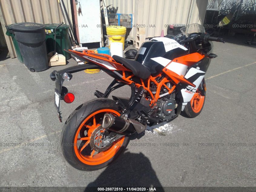 2019 KTM 390 RC MD2JYJ40XKC219475