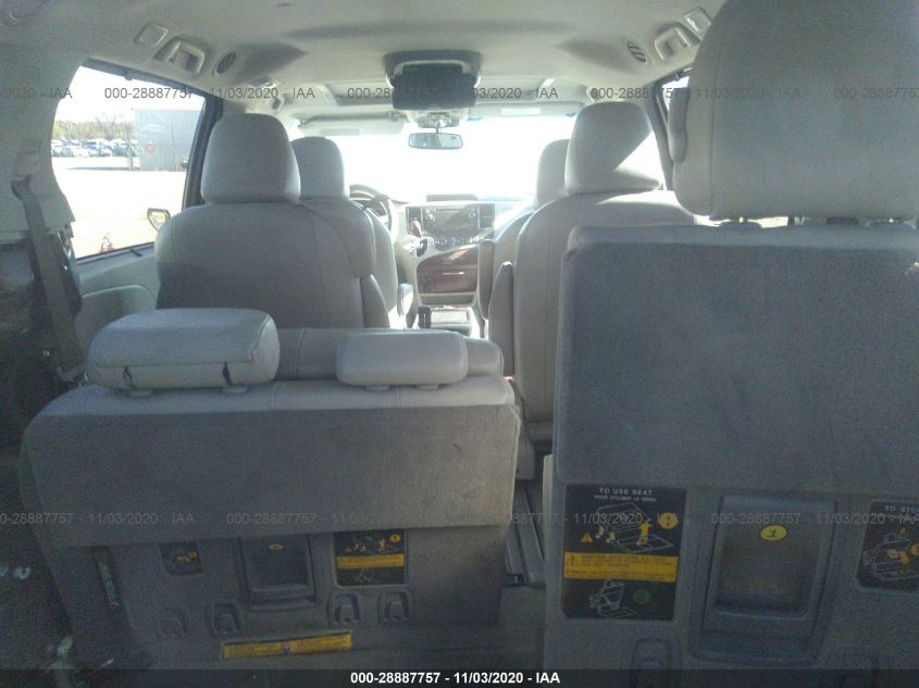 2013 TOYOTA SIENNA XLE AAS/XLE/LTD 5TDYK3DC3DS364595