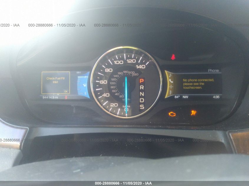 2013 FORD EDGE LIMITED 2FMDK4KC3DBA03968