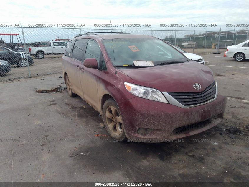 2014 TOYOTA SIENNA LE 5TDKK3DCXES449229