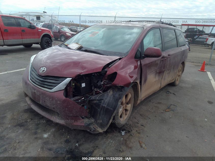 2014 TOYOTA SIENNA LE 5TDKK3DCXES449229