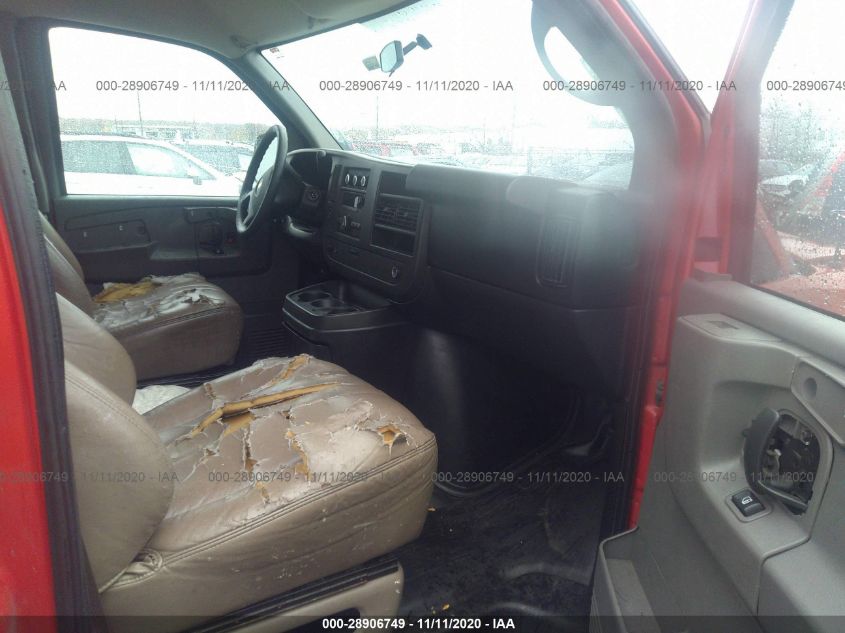 2014 CHEVROLET EXPRESS CARGO VAN 1GCSGAFX7E1100127