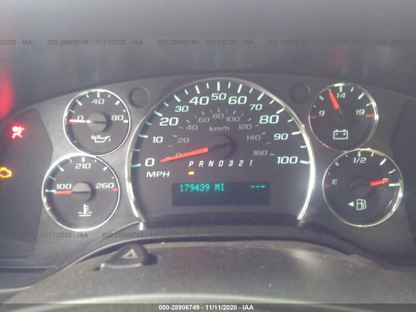 2014 CHEVROLET EXPRESS CARGO VAN 1GCSGAFX7E1100127