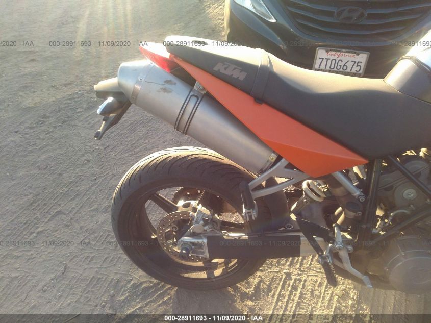 2007 KTM 990 SUPER DUKE VBKVD940X7M930708