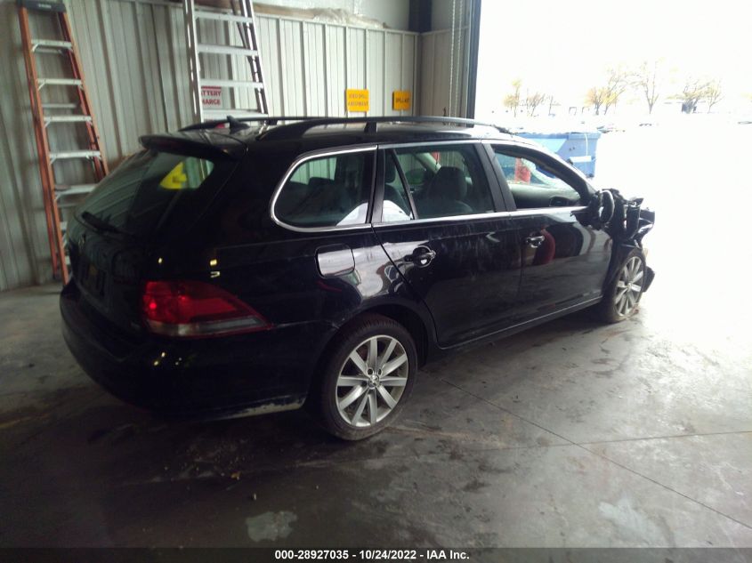 2014 VOLKSWAGEN JETTA SPORTWAGEN TDI W/SUNROOF 3VWPL7AJ1EM610612