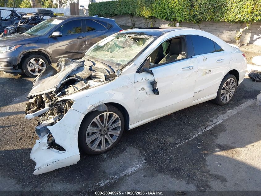 2019 MERCEDES-BENZ CLA CLA 250 WDDSJ4EB3KN721593