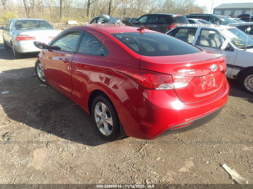 2013 HYUNDAI ELANTRA COUPE GS KMHDH6AE7DU012874