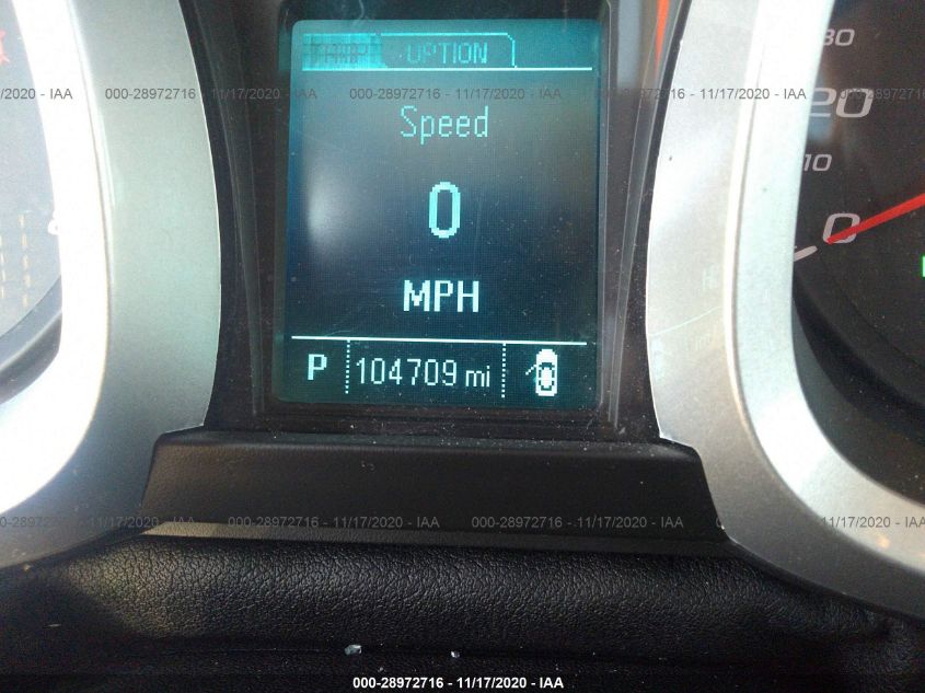 2014 CHEVROLET EQUINOX LT 1GNALBEKXEZ136308
