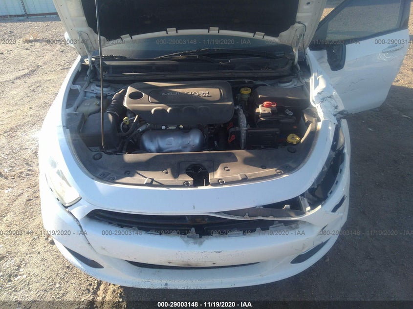 DODGE DART 2016 VIN 1C3CDFBB5GD660545