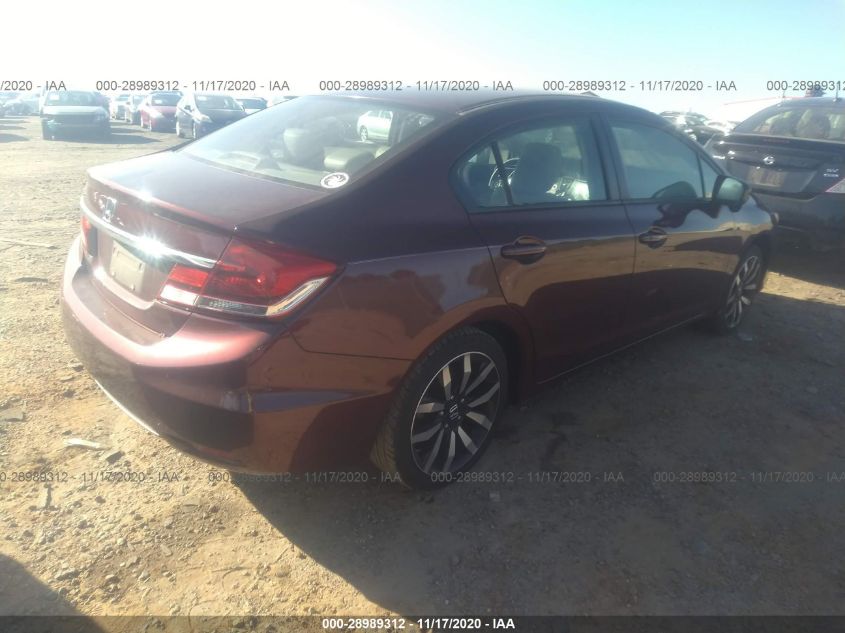 2014 HONDA CIVIC SEDAN EX-L 19XFB2F99EE069905