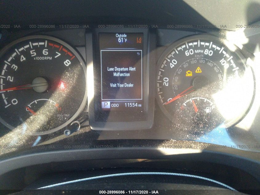 2020 TOYOTA TACOMA SR V6 - 5TFSZ5AN5LX212393