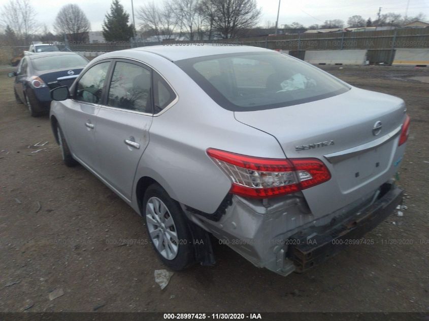 2014 NISSAN SENTRA SV 3N1AB7AP5EL668991