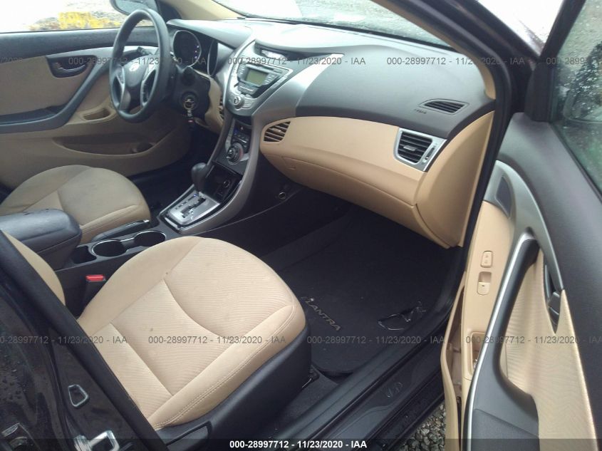 2013 HYUNDAI ELANTRA GLS 5NPDH4AE6DH175387