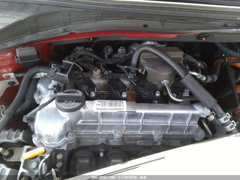 2019 HYUNDAI IONIQ HYBRID BLUE KMHC65LC5KU165385