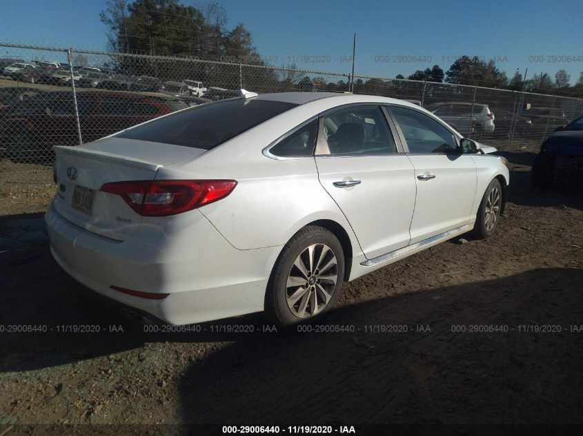 2015 HYUNDAI SONATA 2.4L SPORT 5NPE34AF5FH092693