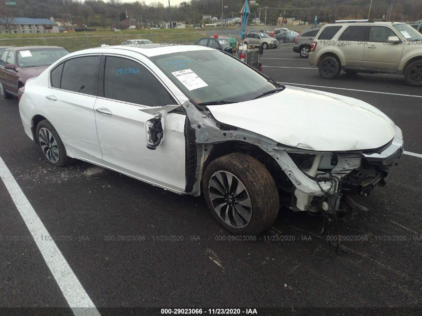 2017 HONDA ACCORD HYBRID TOURING JHMCR6F75HC014091