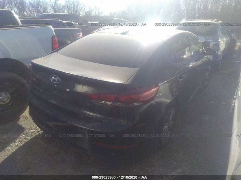 2018 HYUNDAI ELANTRA SEL 5NPD84LF5JH345725
