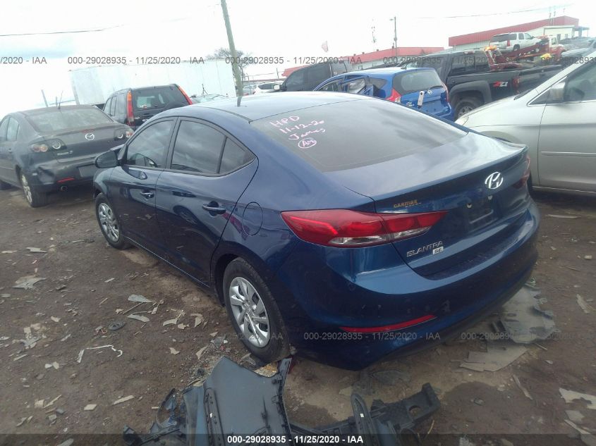 2018 HYUNDAI ELANTRA SE 5NPD74LF8JH323821
