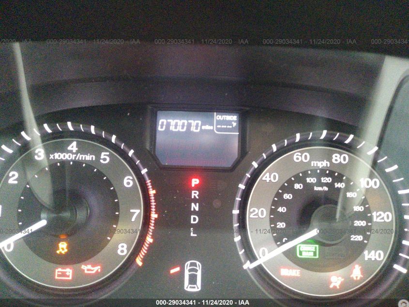 2016 HONDA ODYSSEY EX-L 5FNRL5H6XGB125345