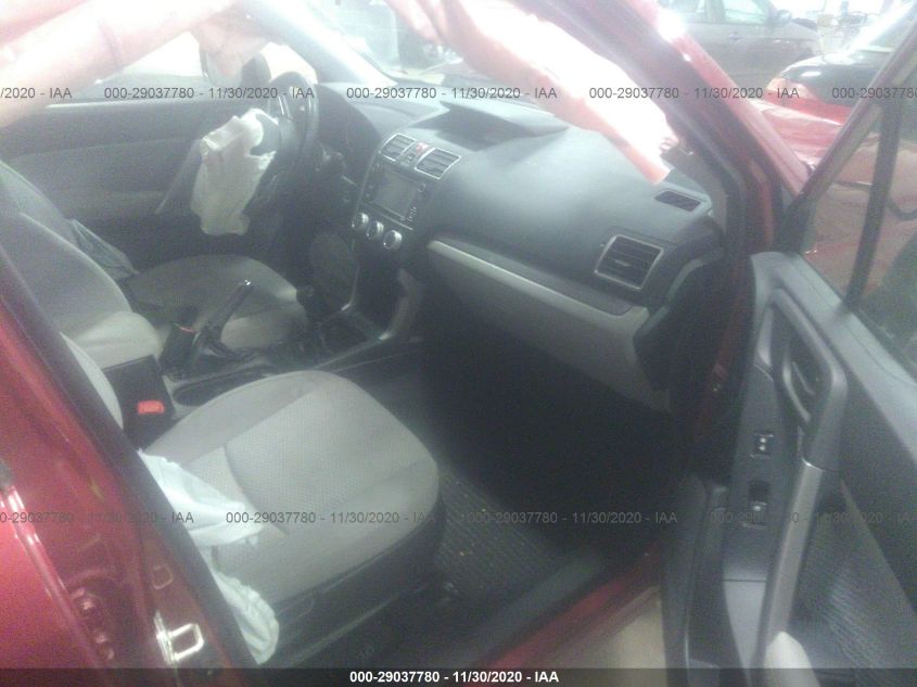 2018 SUBARU FORESTER JF2SJAAC7JG436603