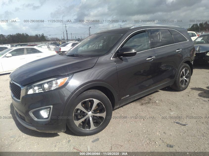 2018 KIA SORENTO EX V6 5XYPHDA55JG420213
