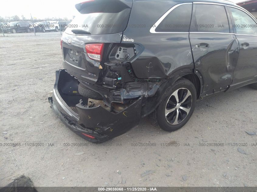 2018 KIA SORENTO EX V6 5XYPHDA55JG420213