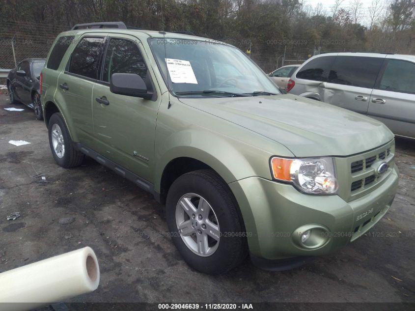 2010 Ford Escape Hybrid For Auction Iaa