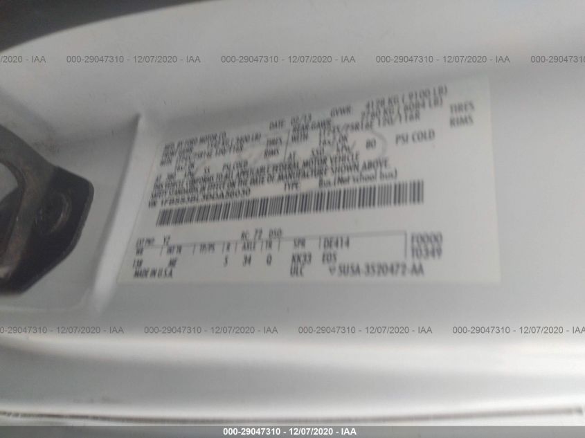 2013 FORD ECONOLINE WAGON XL/XLT 1FBSS3BL3DDA56030