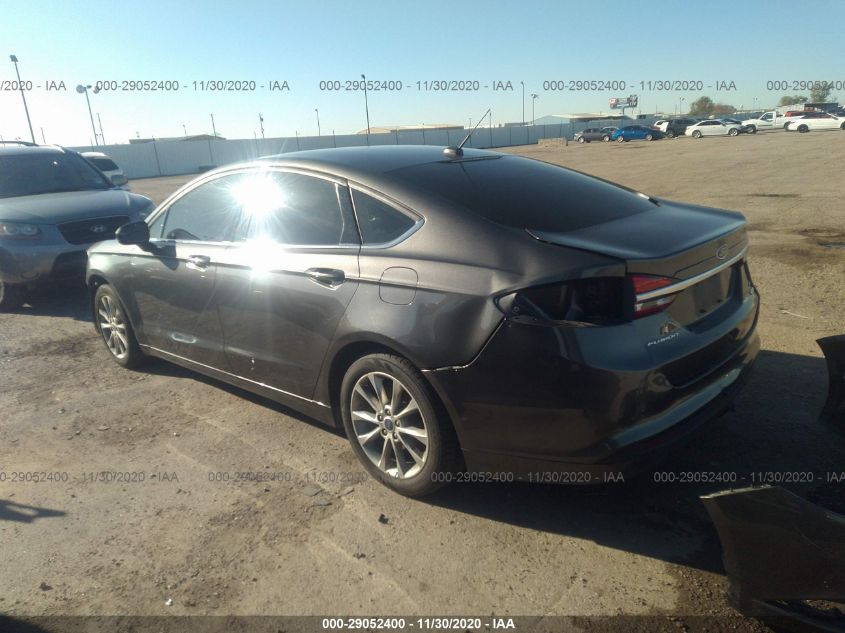 3FA6P0HD1HR145496 2017 FORD FUSION, photo no. 3