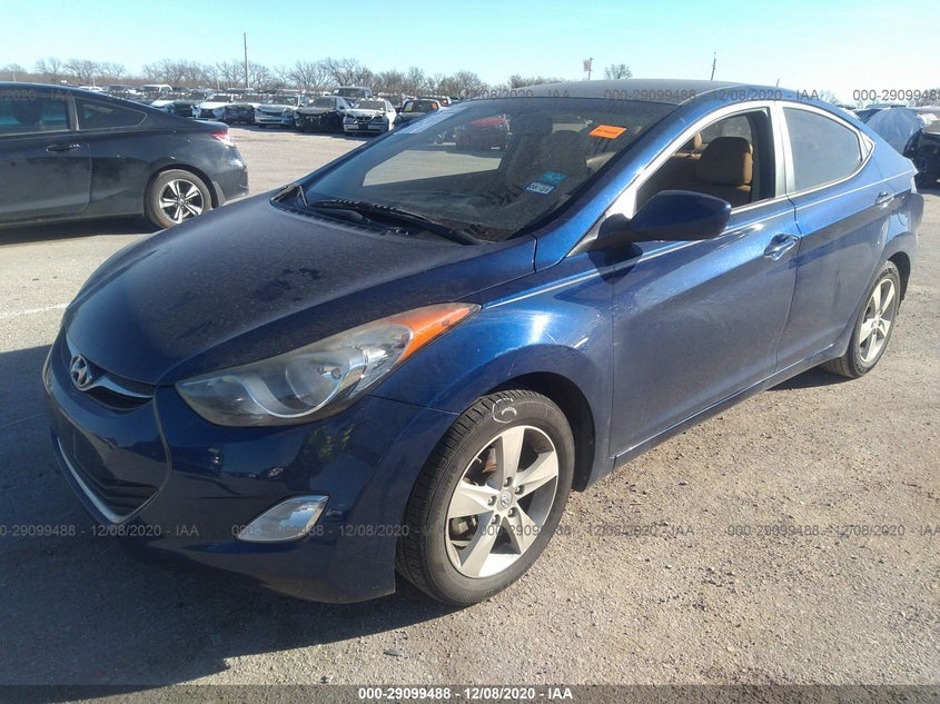 2013 HYUNDAI ELANTRA VIN: KMHDH4AE1DU670761