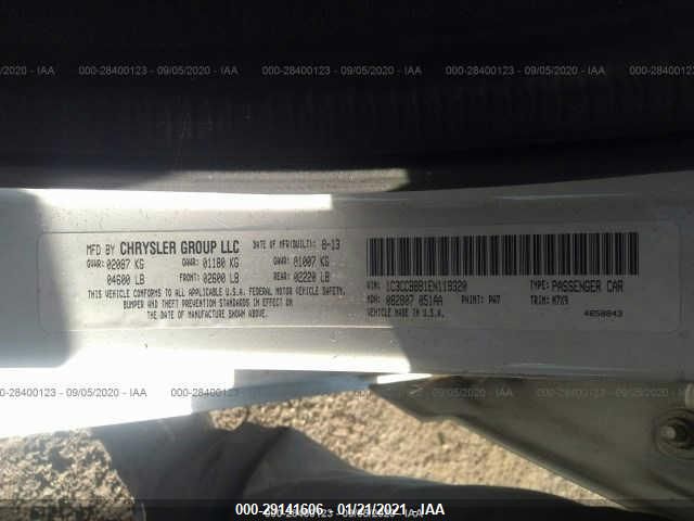 2014 CHRYSLER 200 TOURING 1C3CCBBB1EN119320