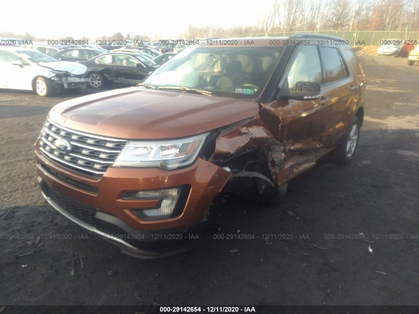 2017 FORD EXPLORER XLT 1FM5K8DH2HGB86525