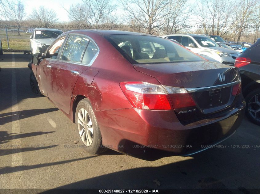 2013 HONDA ACCORD SDN LX 1HGCR2F37DA205476