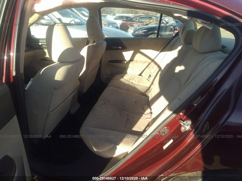 2013 HONDA ACCORD SDN LX 1HGCR2F37DA205476