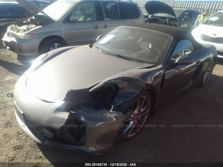 2016 PORSCHE BOXSTER S/GTS WP0CB2A86GS140429
