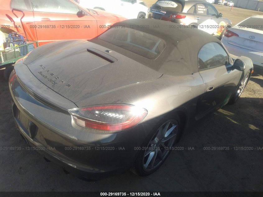 2016 PORSCHE BOXSTER S/GTS WP0CB2A86GS140429