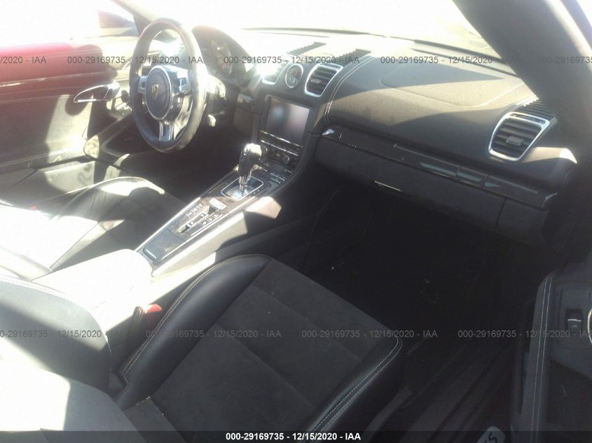 2016 PORSCHE BOXSTER S/GTS WP0CB2A86GS140429