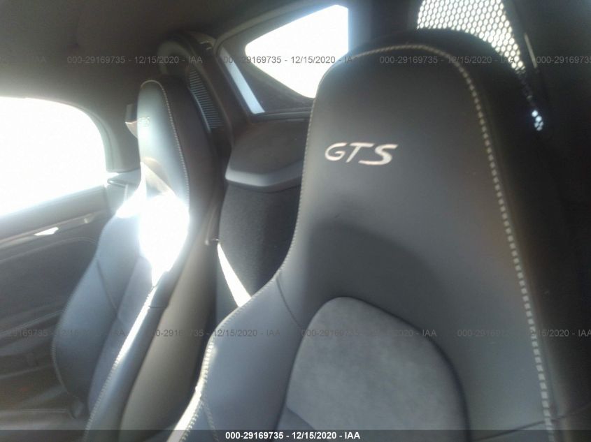 2016 PORSCHE BOXSTER S/GTS WP0CB2A86GS140429