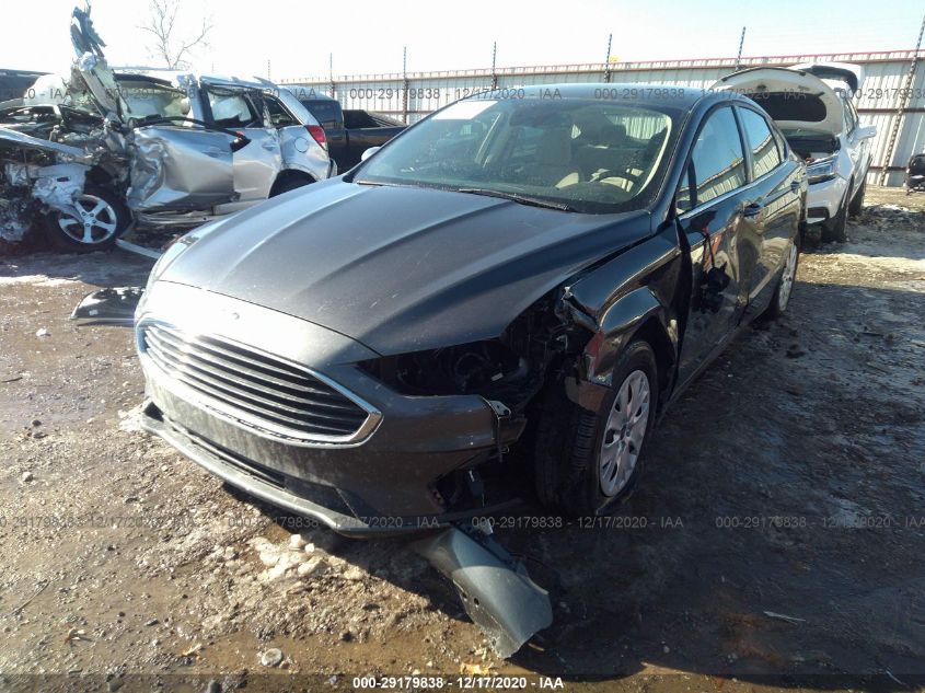 2020 FORD FUSION S 3FA6P0G77LR232484