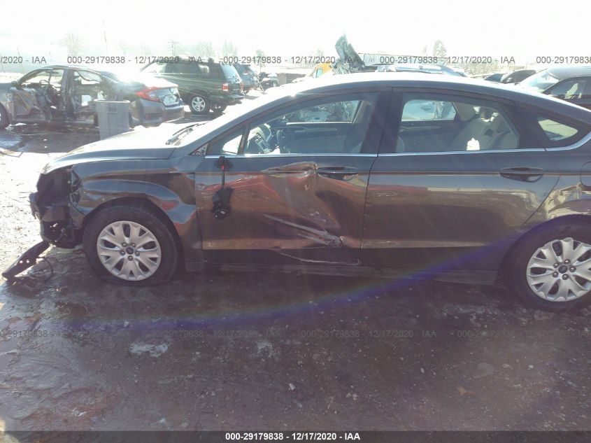2020 FORD FUSION S 3FA6P0G77LR232484