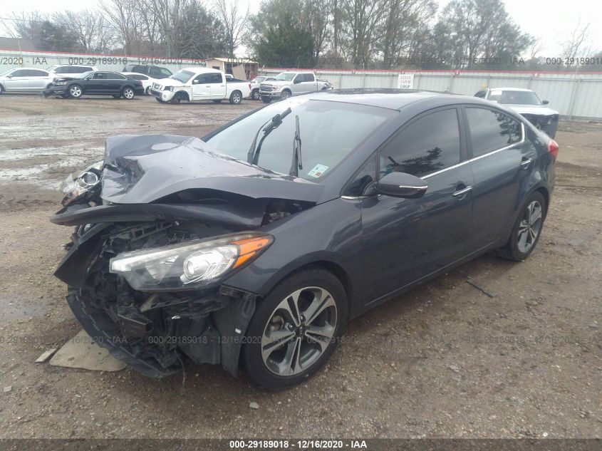 2016 KIA FORTE EX KNAFX4A82G5544964