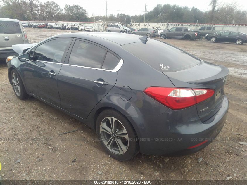 2016 KIA FORTE EX KNAFX4A82G5544964
