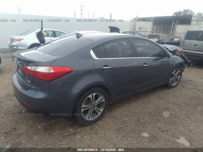 2016 KIA FORTE EX KNAFX4A82G5544964