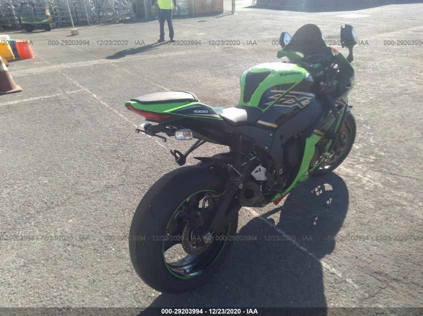 2020 KAWASAKI ZX1002 JKBZXVE10LA004989